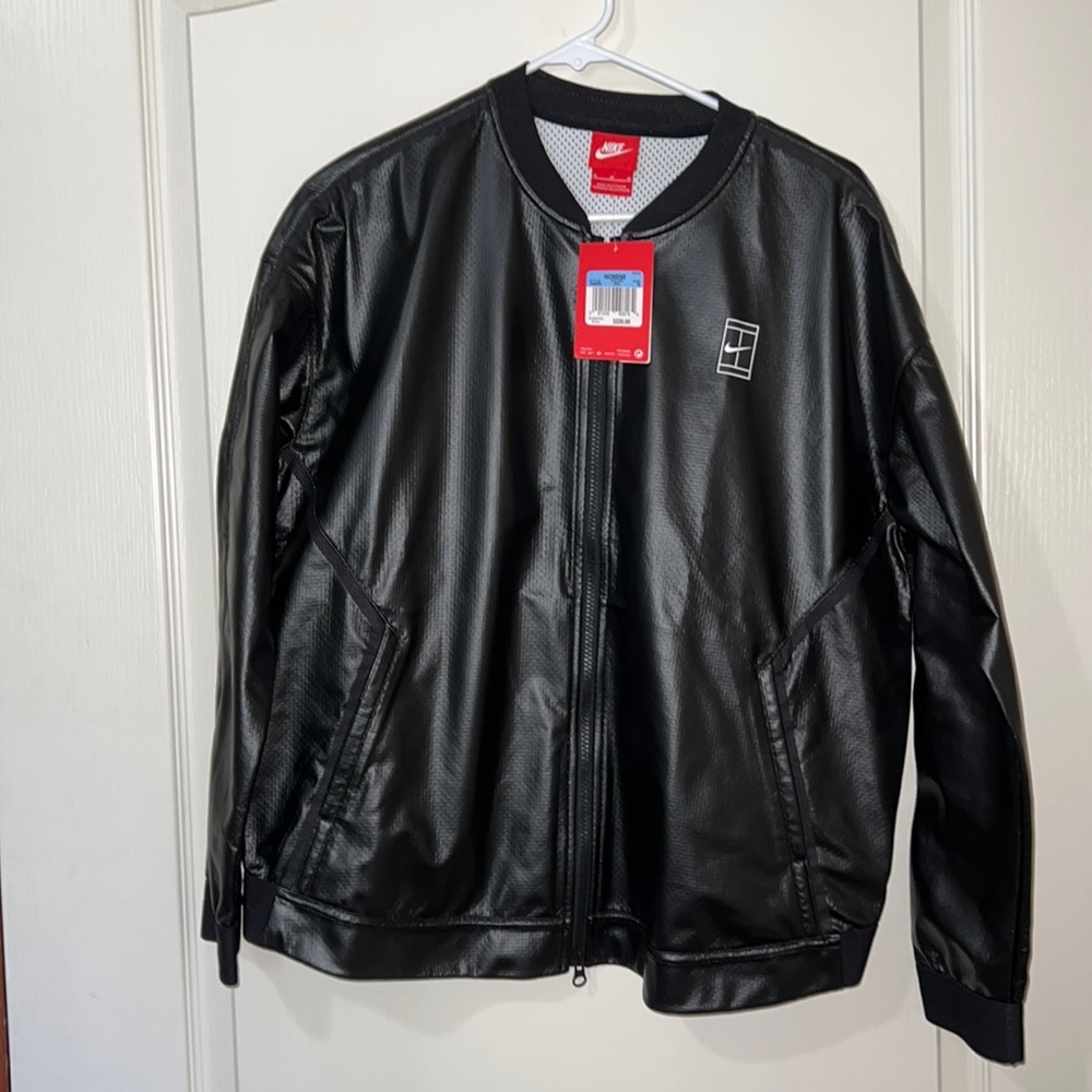 NEW! NIKE Women’s Tennis Leather Jacket